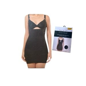Sofia by Sofia Vergara Black Shapewear Bra Slip